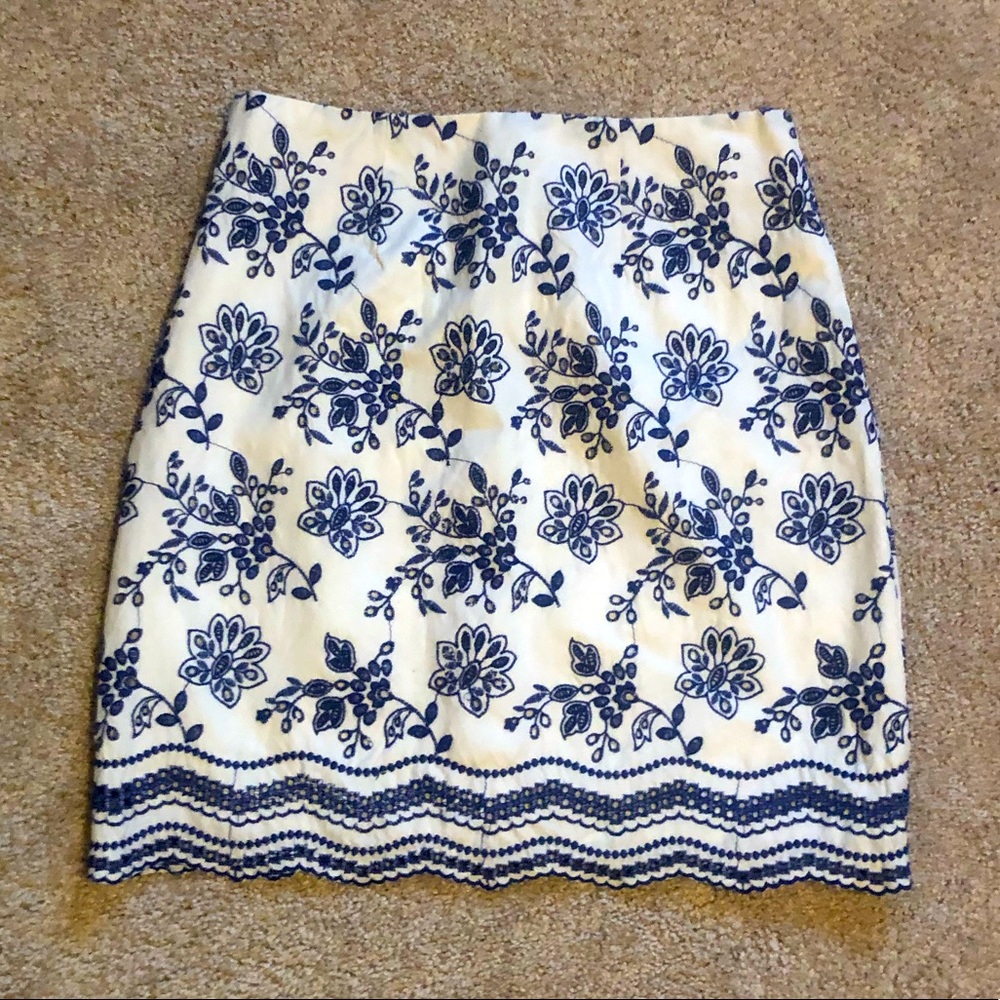 Fully embroidered Skirt